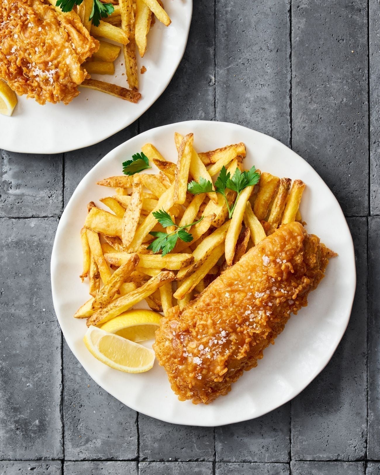 Beer-Battered Fish and Chips