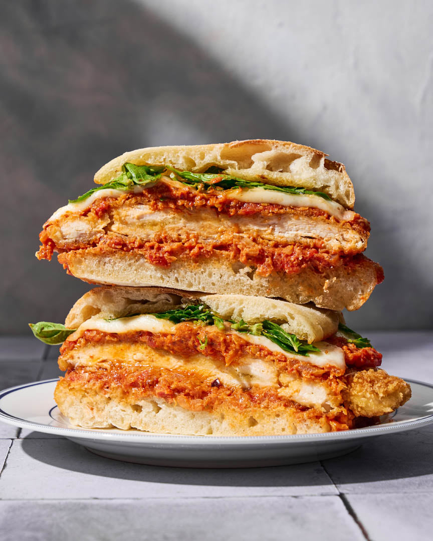 Vodka Chicken Parma Sandwich