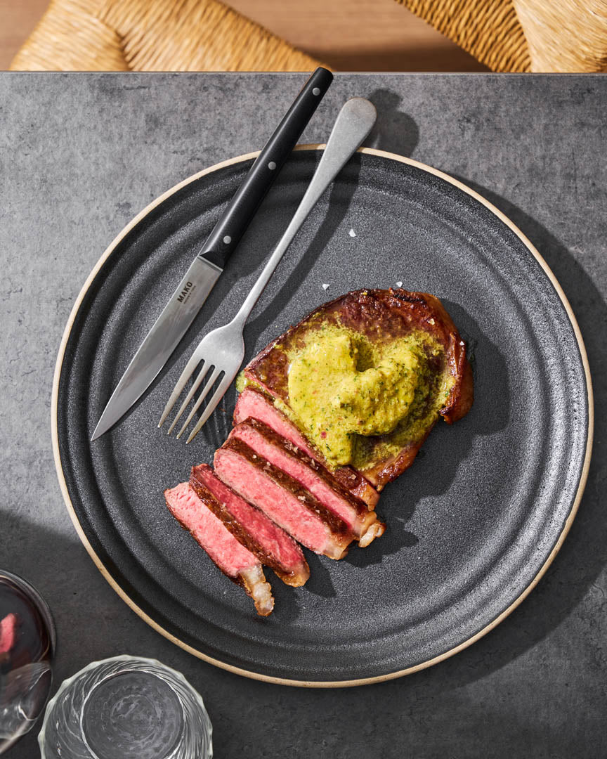 Steak with Café de Paris Butter