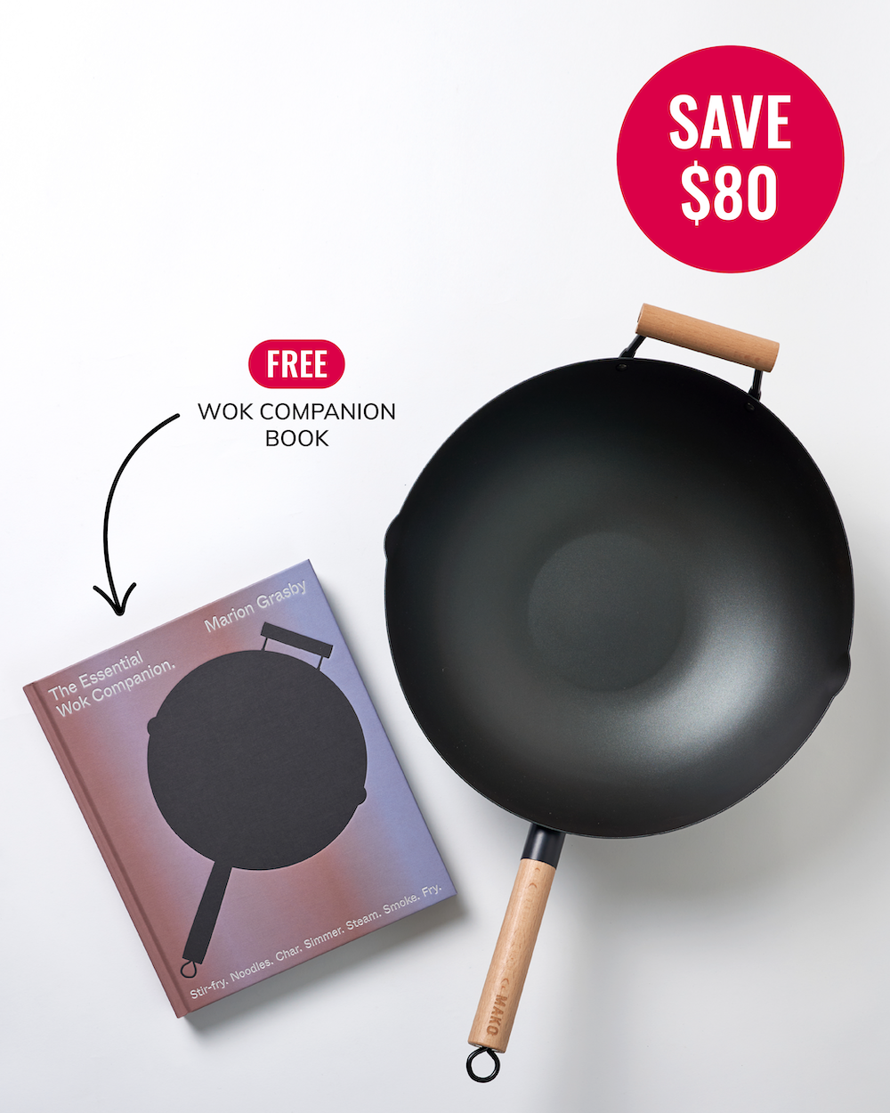 MAKO Wok Kit the essential setup save 80 free Mama Noi Cookbook Black Friday Offer