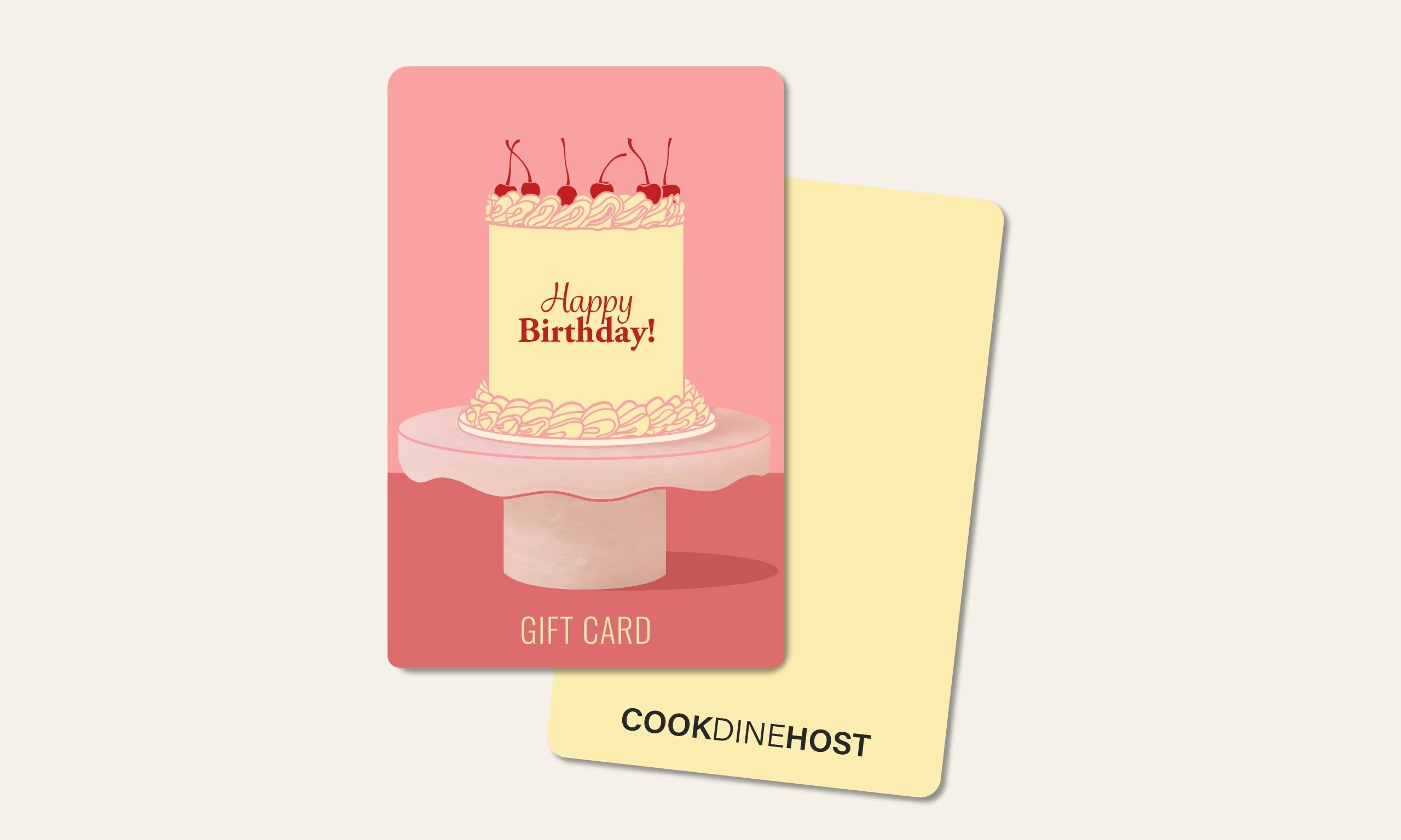 Birthday Cake Red