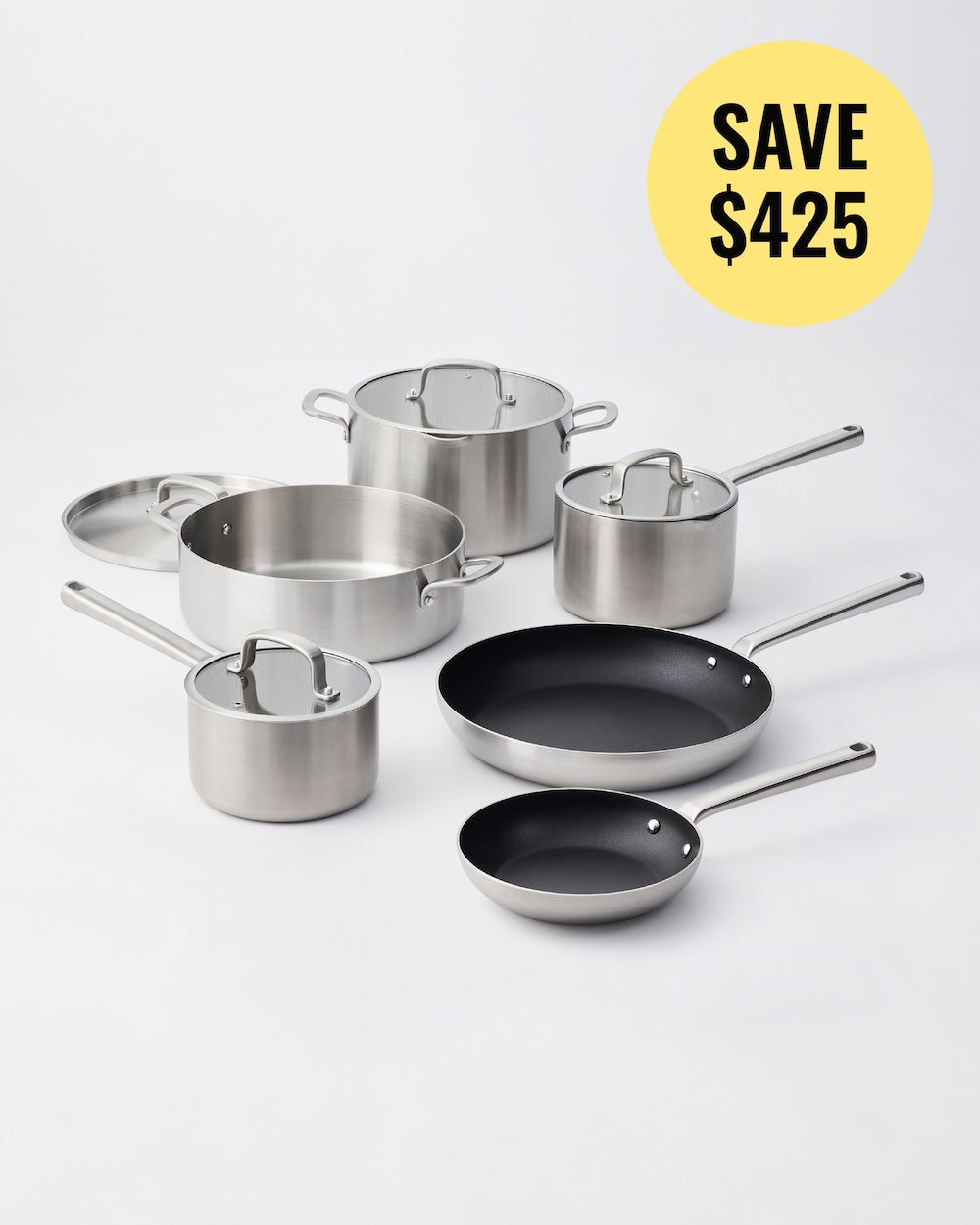 MAKO Genius 5-Ply Ultimate Set (6-piece) Saucepan by MAKO - only available at CookDineHost