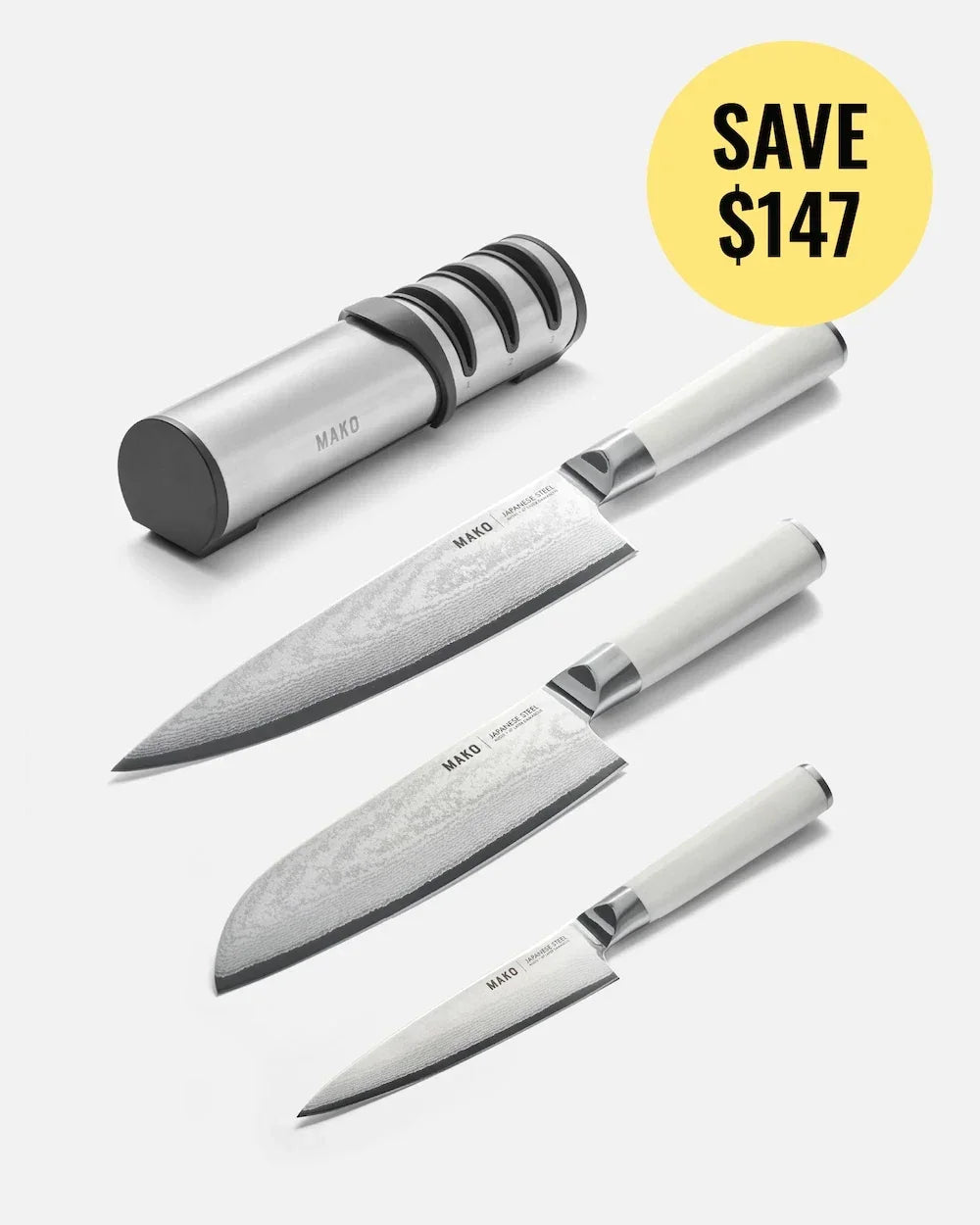 MAKO Japanese Steel Knife Set Cream Knife by MAKO - only available at CookDineHost