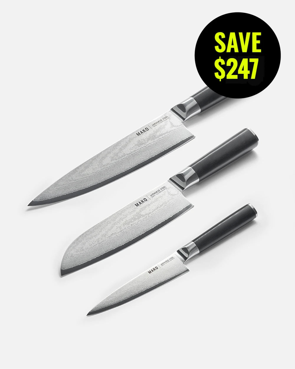 MAKO - Japanese Steel Knife Set