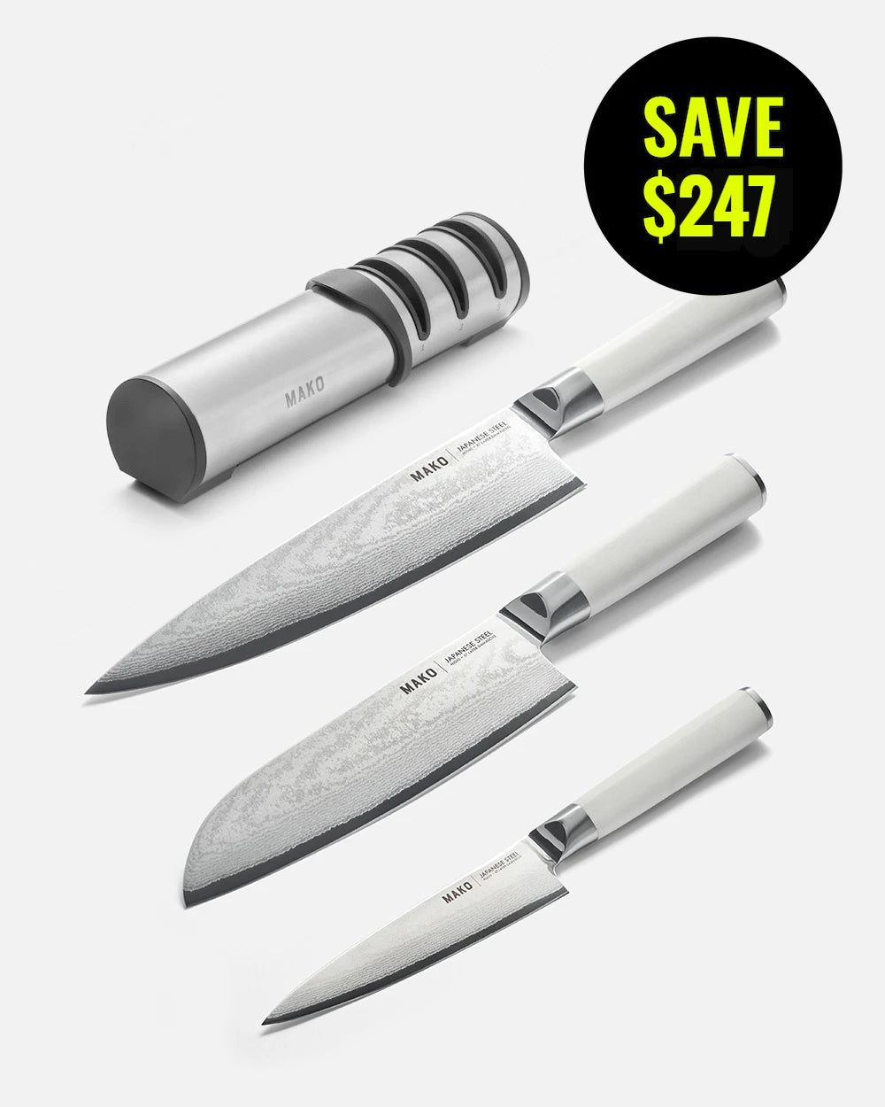 MAKO - Japanese Steel Knife Set