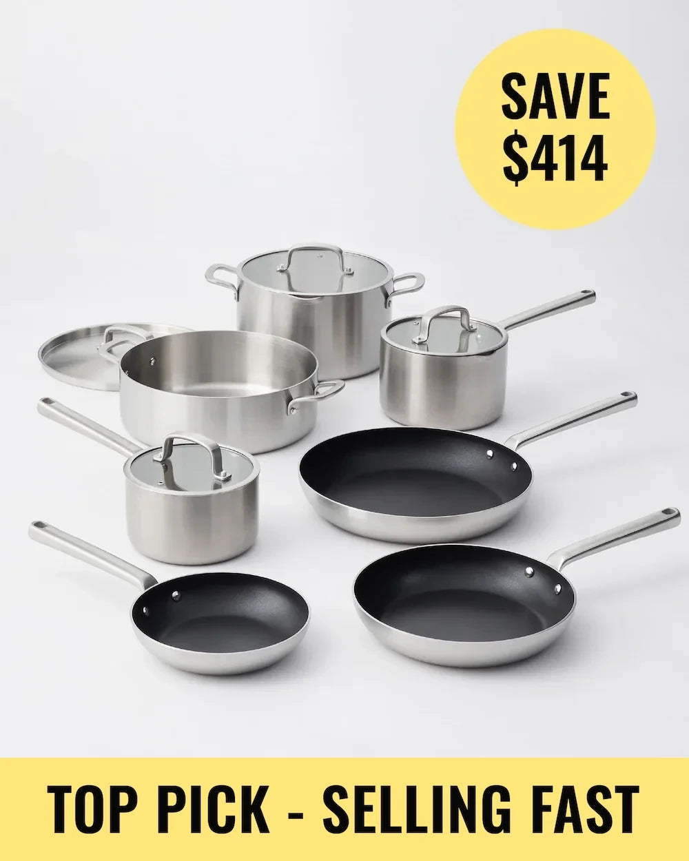 MAKO GENIUS 5-PLY ULTIMATE SET (7-PIECE)