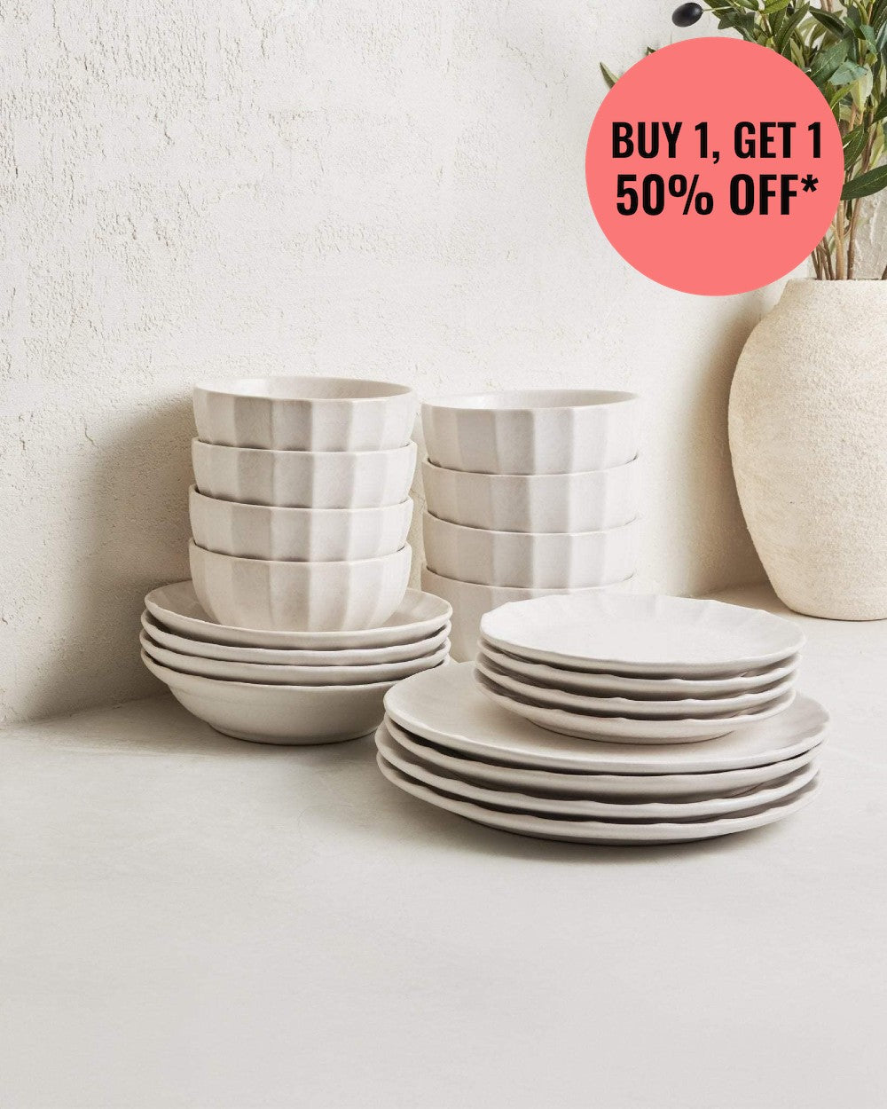 Calida Essential Dinnerware Set (20 Piece) CookDineHost Buy 1 Get 1 50 off