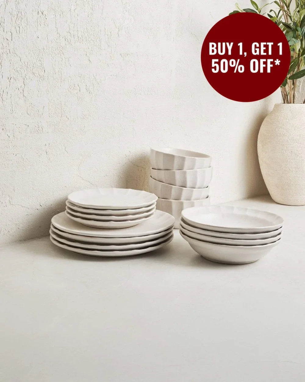Calida Pasta Lovers' Dinnerware Set (16 Piece)