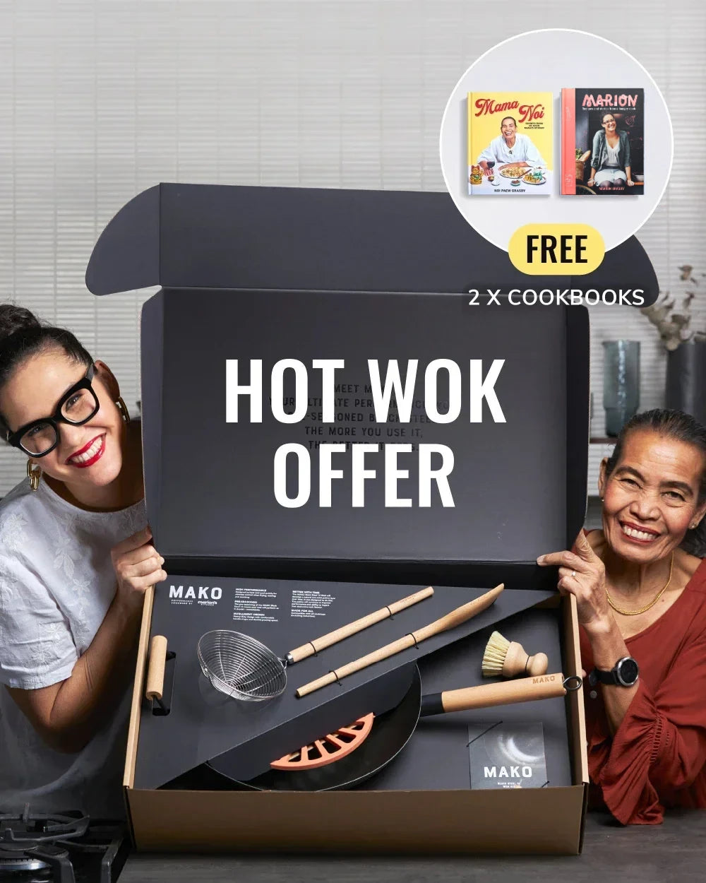 Hot Wok Offer 🔥 Wok by MAKO - only available at CookDineHost