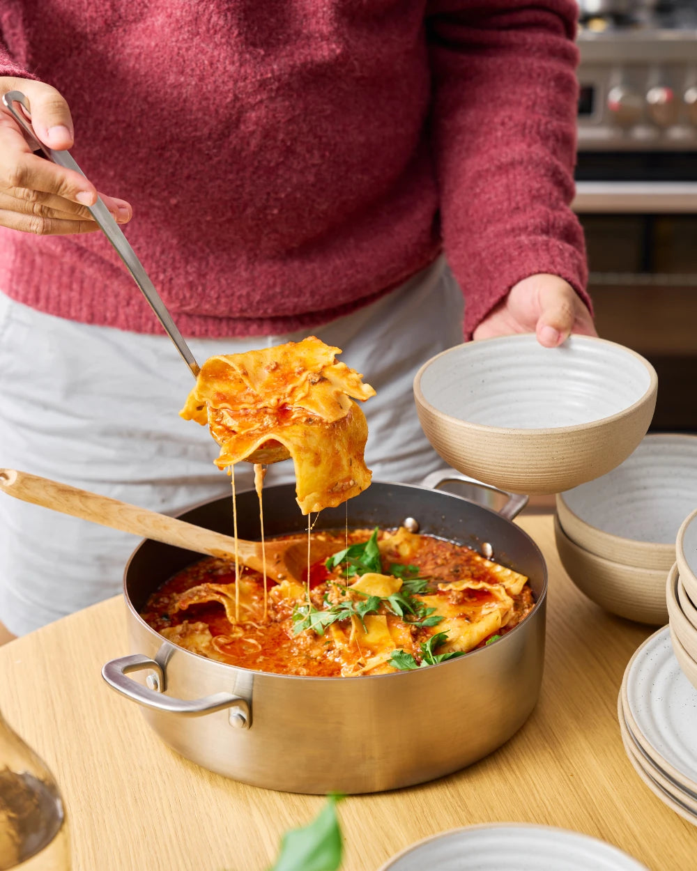 Lasagne Soup Recipe - CookDineHost