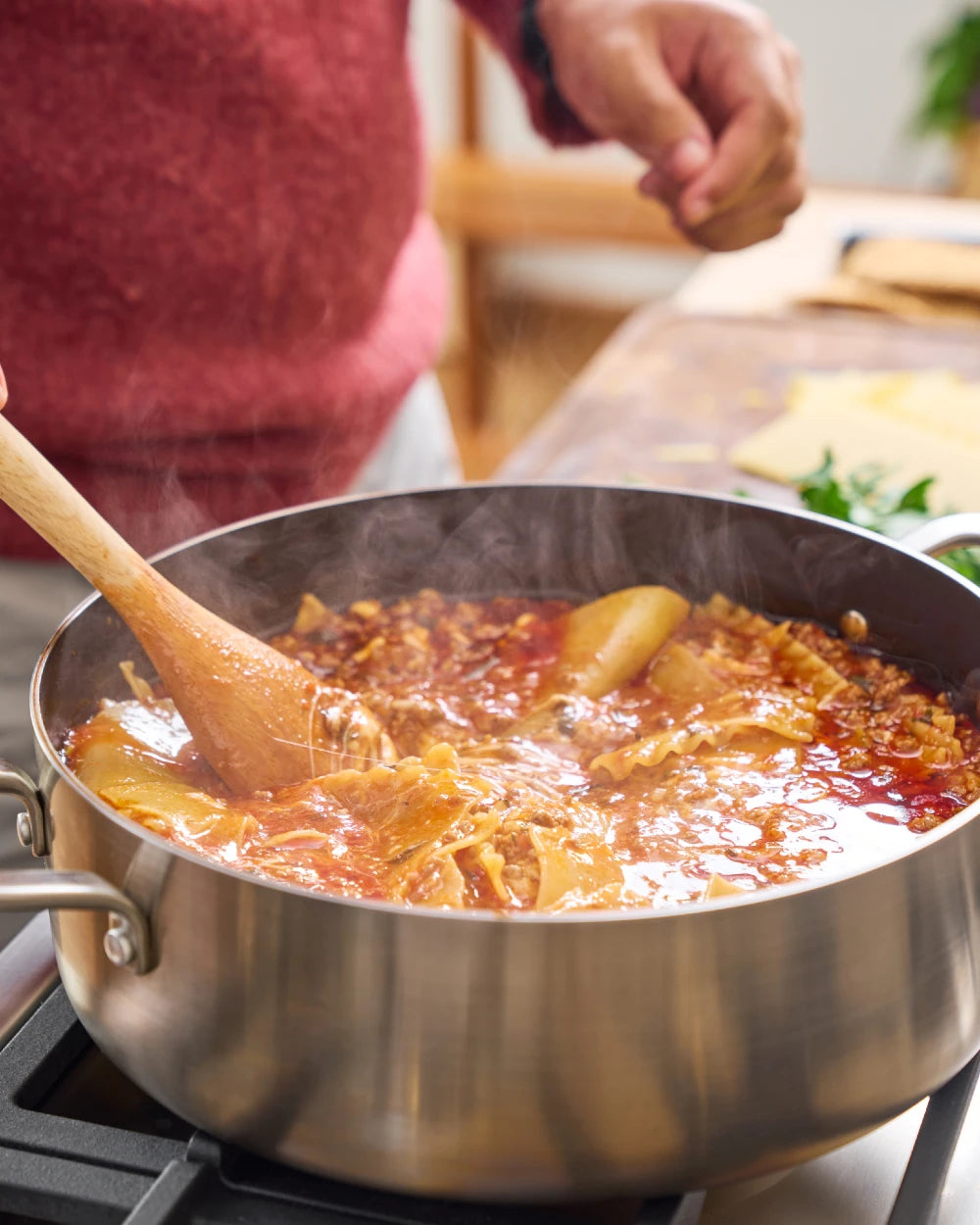 Lasagne Soup Recipe - CookDineHost