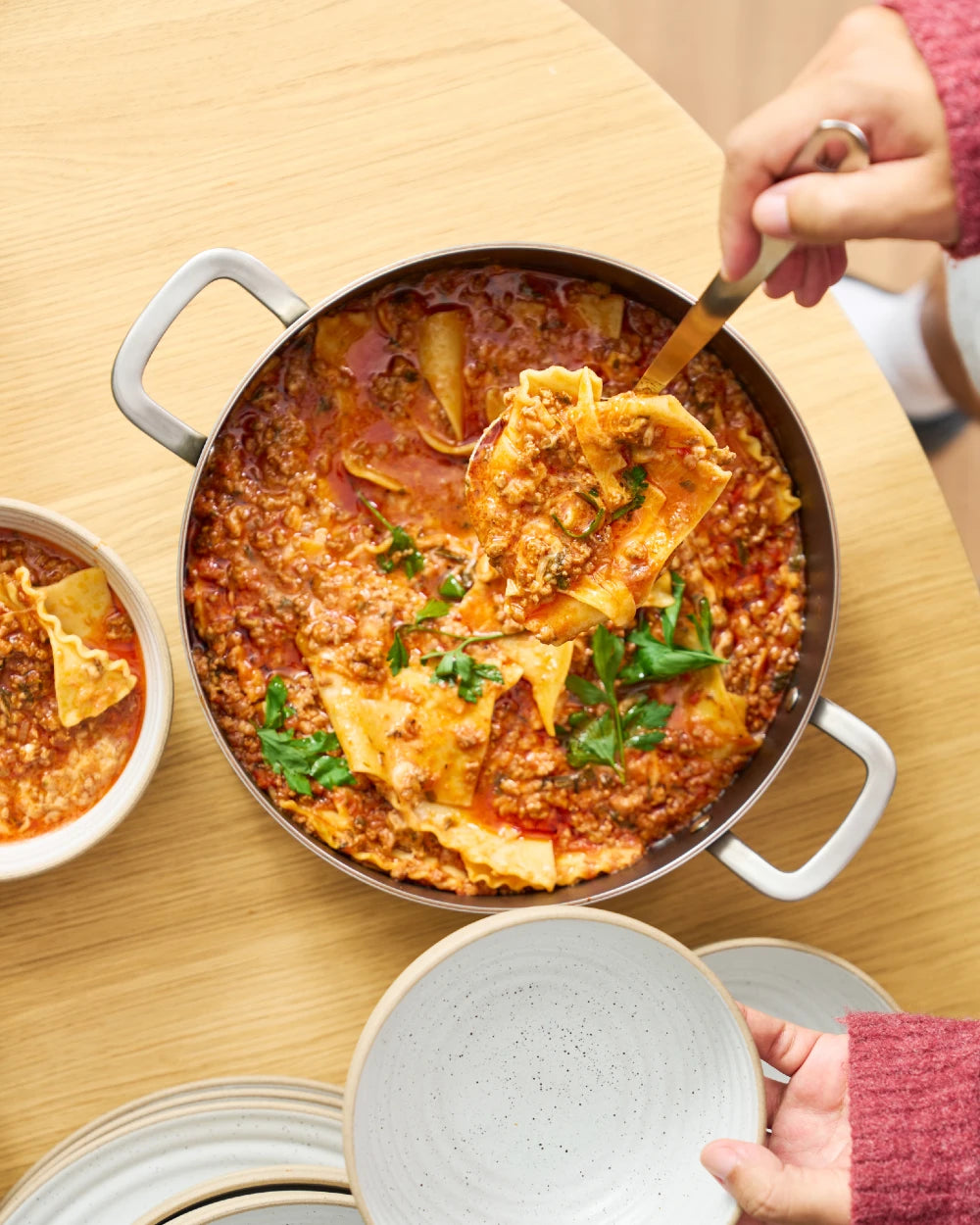 Lasagne Soup Recipe - CookDineHost