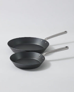 Mako Black Steel Steak Pan Set Thumbnail