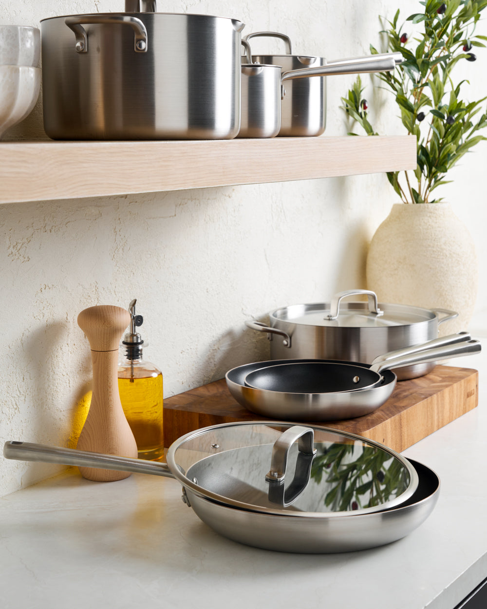 MAKO GENIUS 5-PLY 30CM FRYING PAN LID