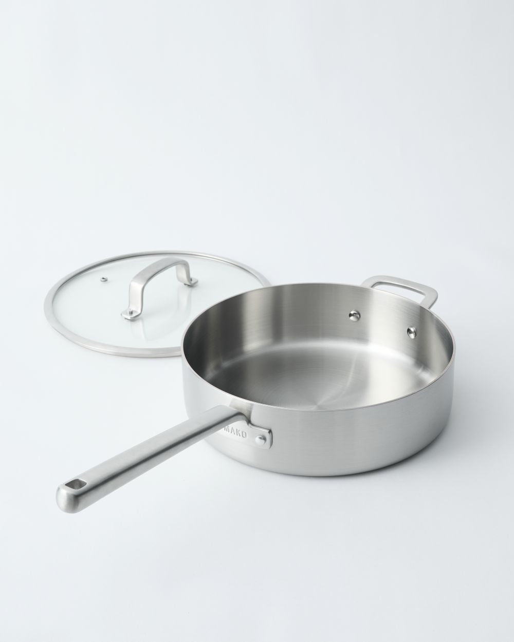 MAKO Genius 5-Ply 26cm Saute Pan With Lid