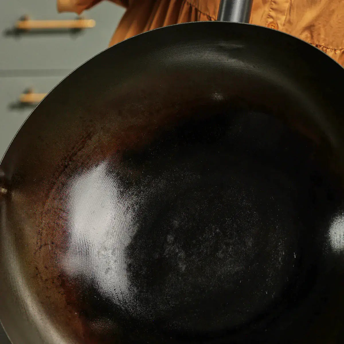 Step 6 - Store your wok in a dry place, careful not to stack other pans on top of it.