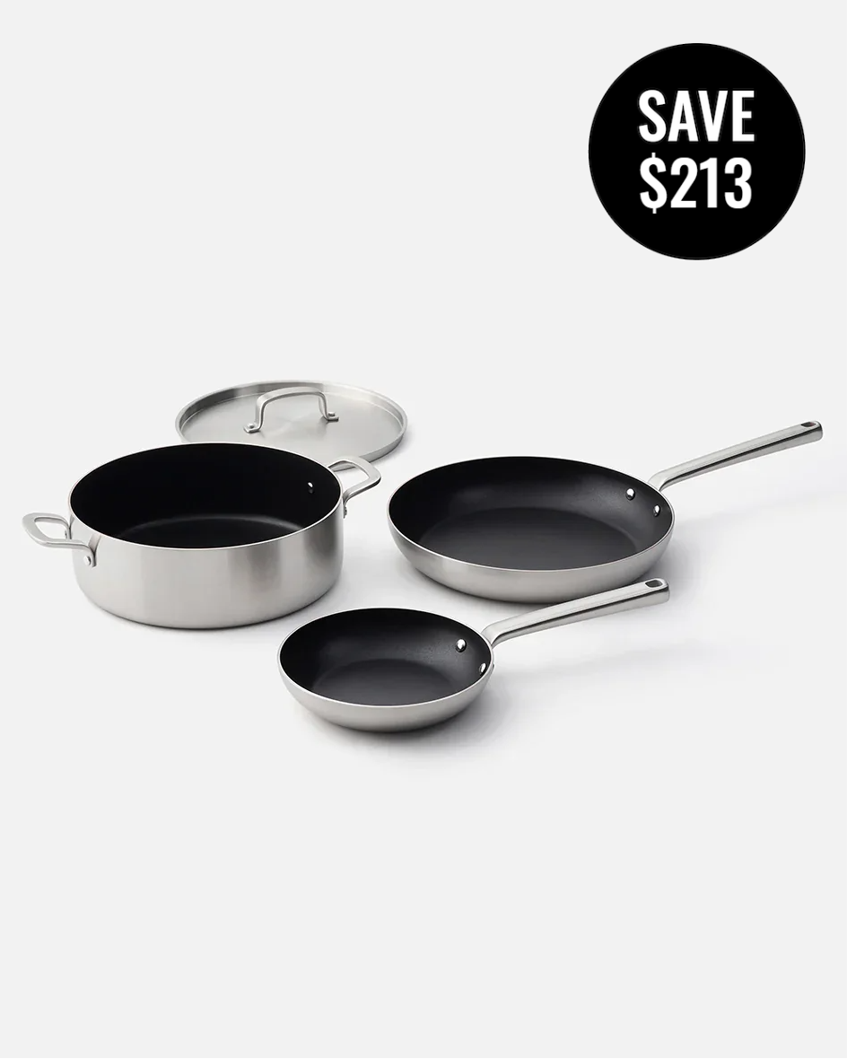 MAKO 5-Ply Non-Stick Set (3-piece)