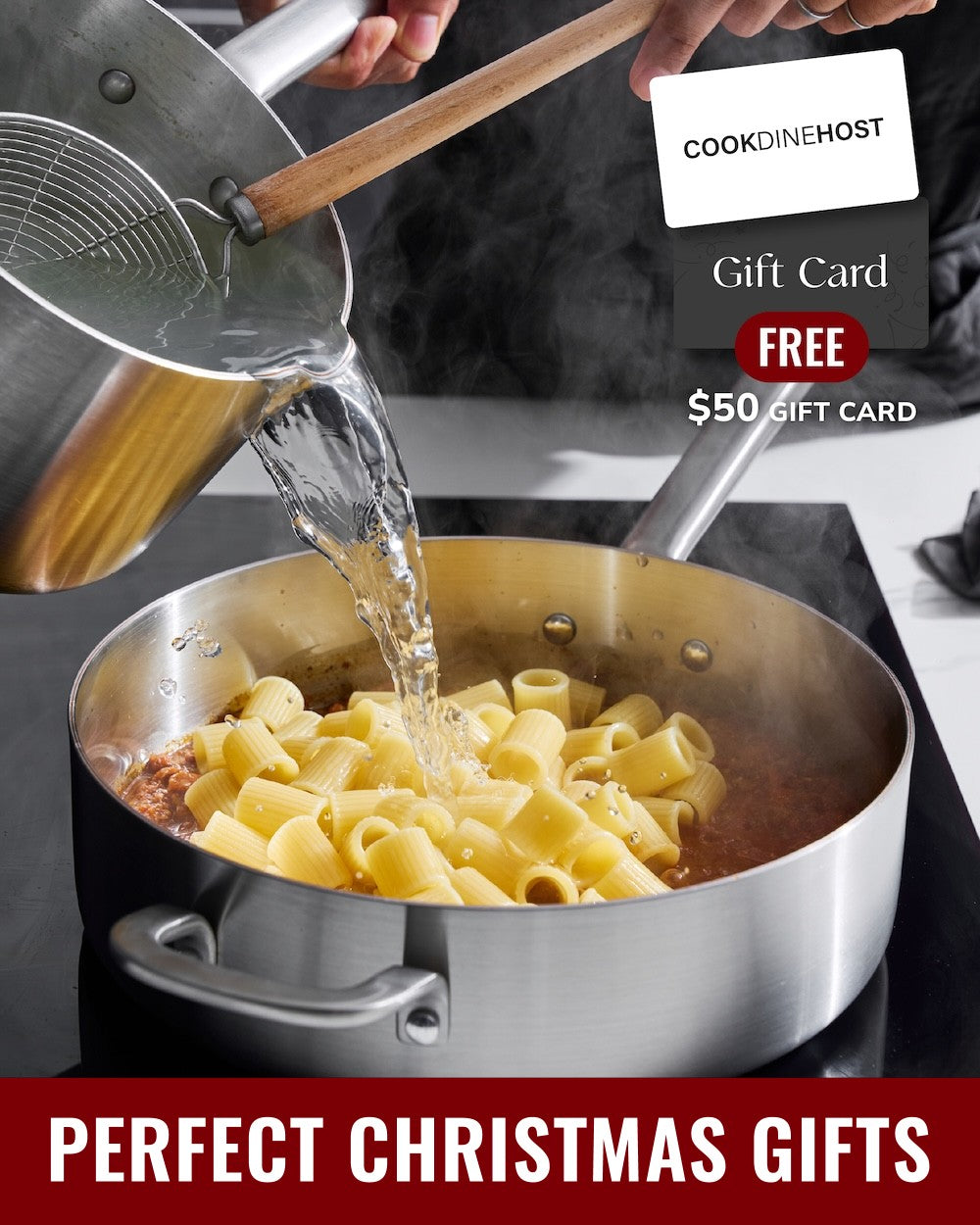 MAKO Genius 5-Ply 26cm Saute Pan With Lid