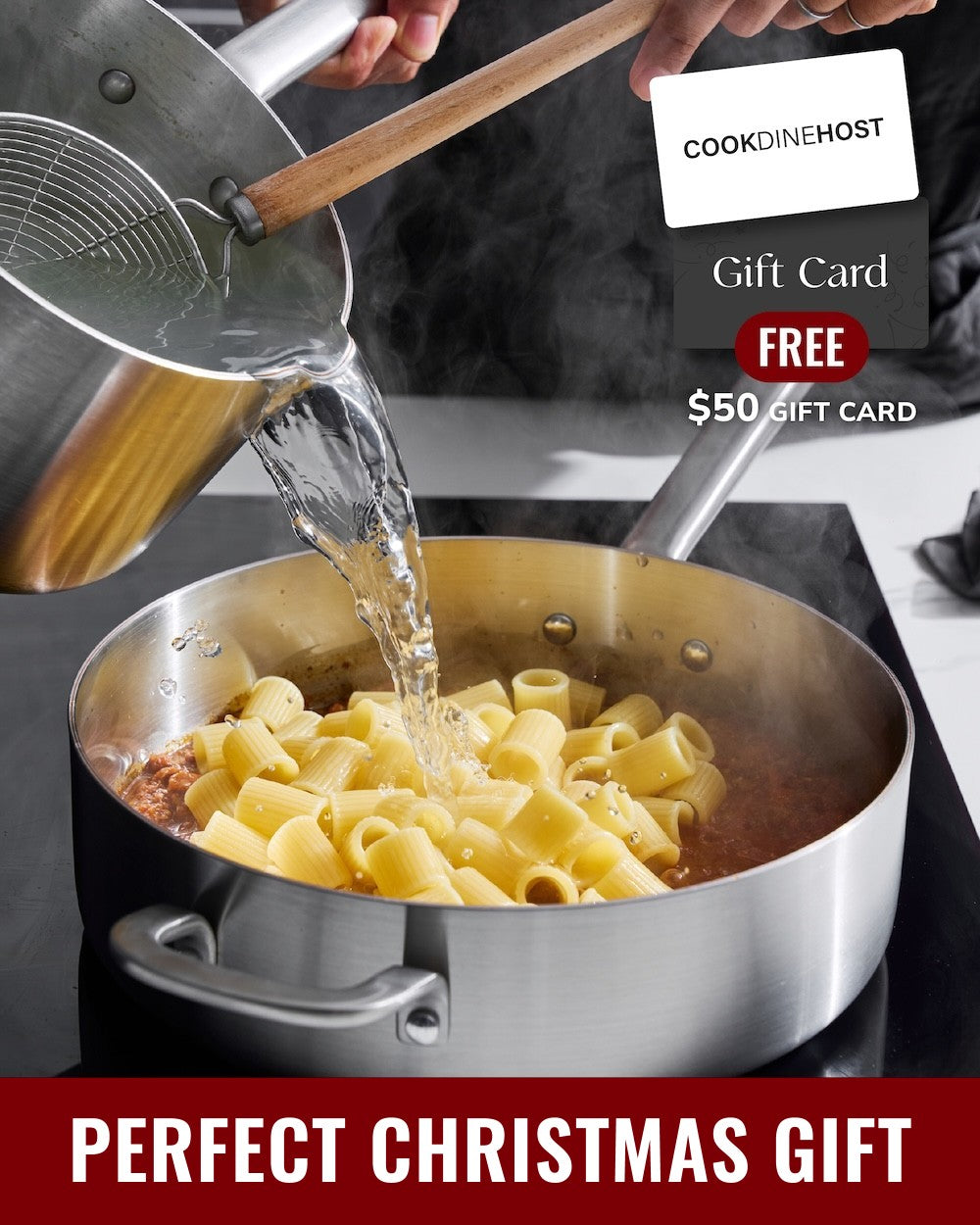 MAKO Genius 5-Ply 26cm Saute Pan With Lid Perfect Christmas Gift