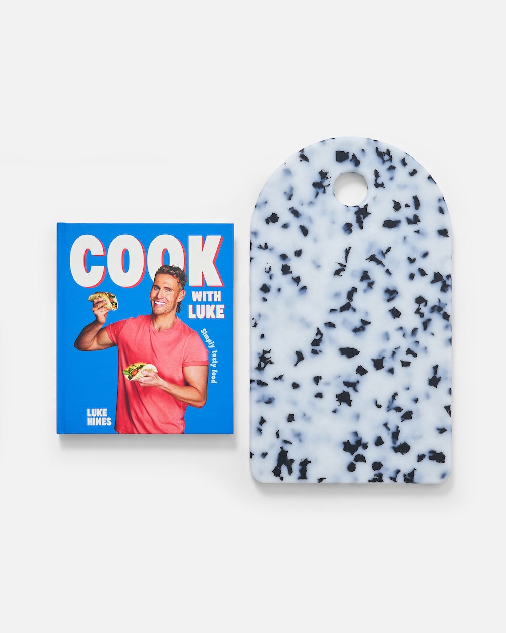 Cook with Luke & Sasni Dalmatian Recycled Chopping Board