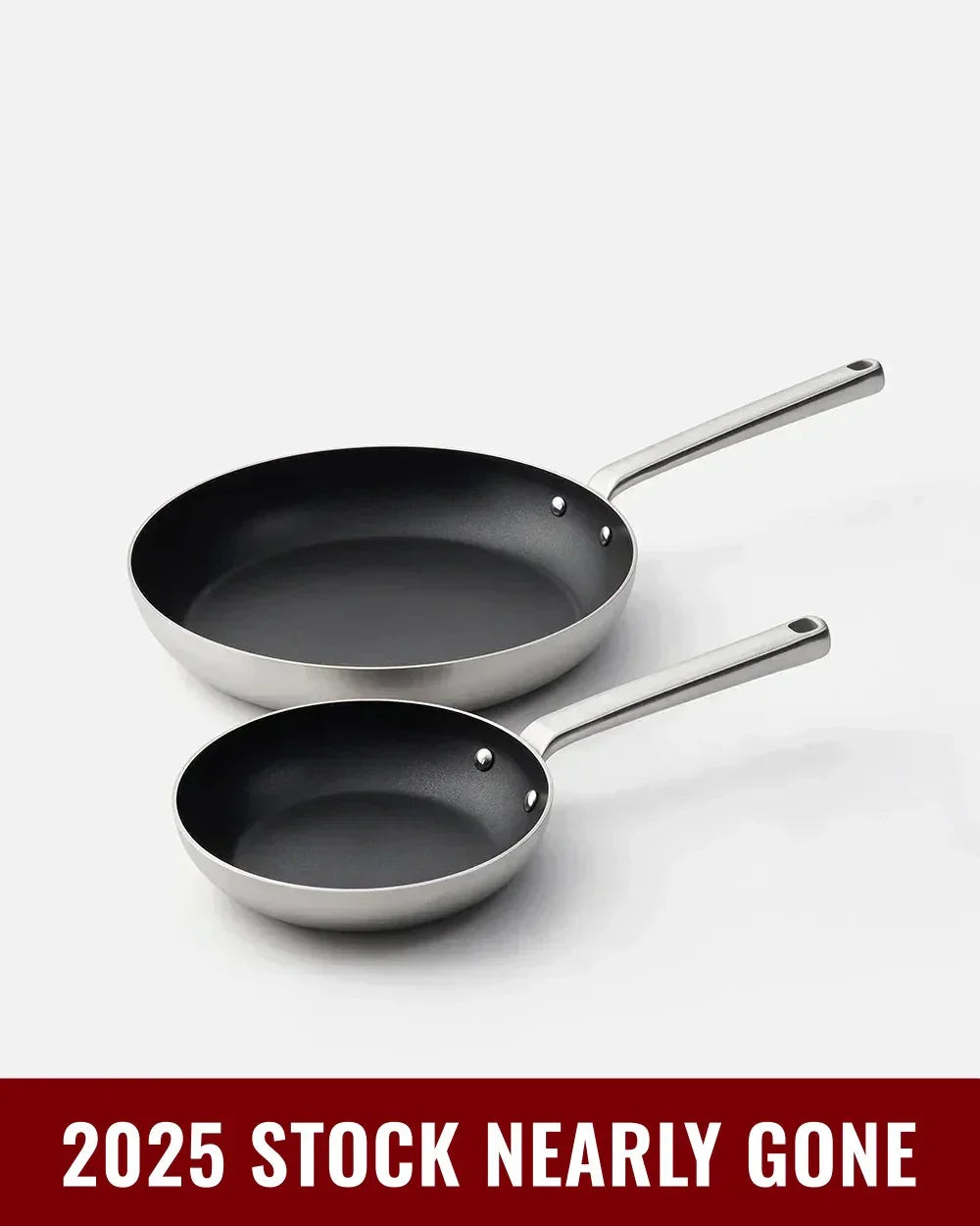 MAKO Genius 5-Ply 20cm & 30cm Non-Stick Frying Pan Duo CookDineHost