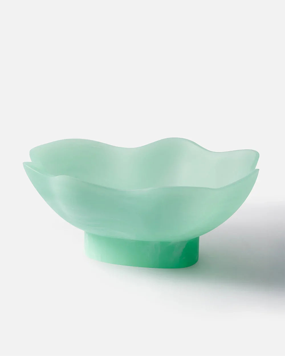 Maya Resin Footed Bowl - Mint Footed Bowl by Asoke - only available at CookDineHost