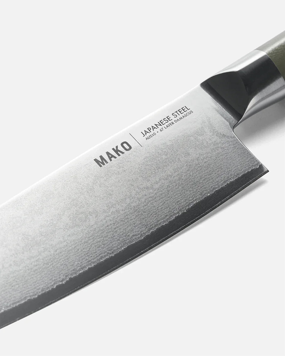 MAKO Japanese Steel Olive Green 7″ Santoku Knife Knife by MAKO - only available at CookDineHost