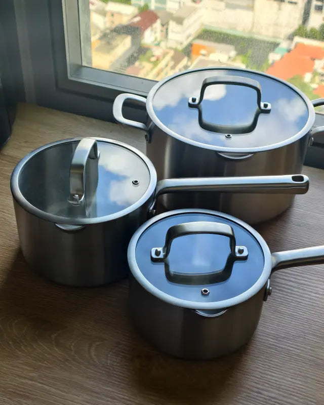 5-Ply Stainless Steel Essential Set (4-piece)