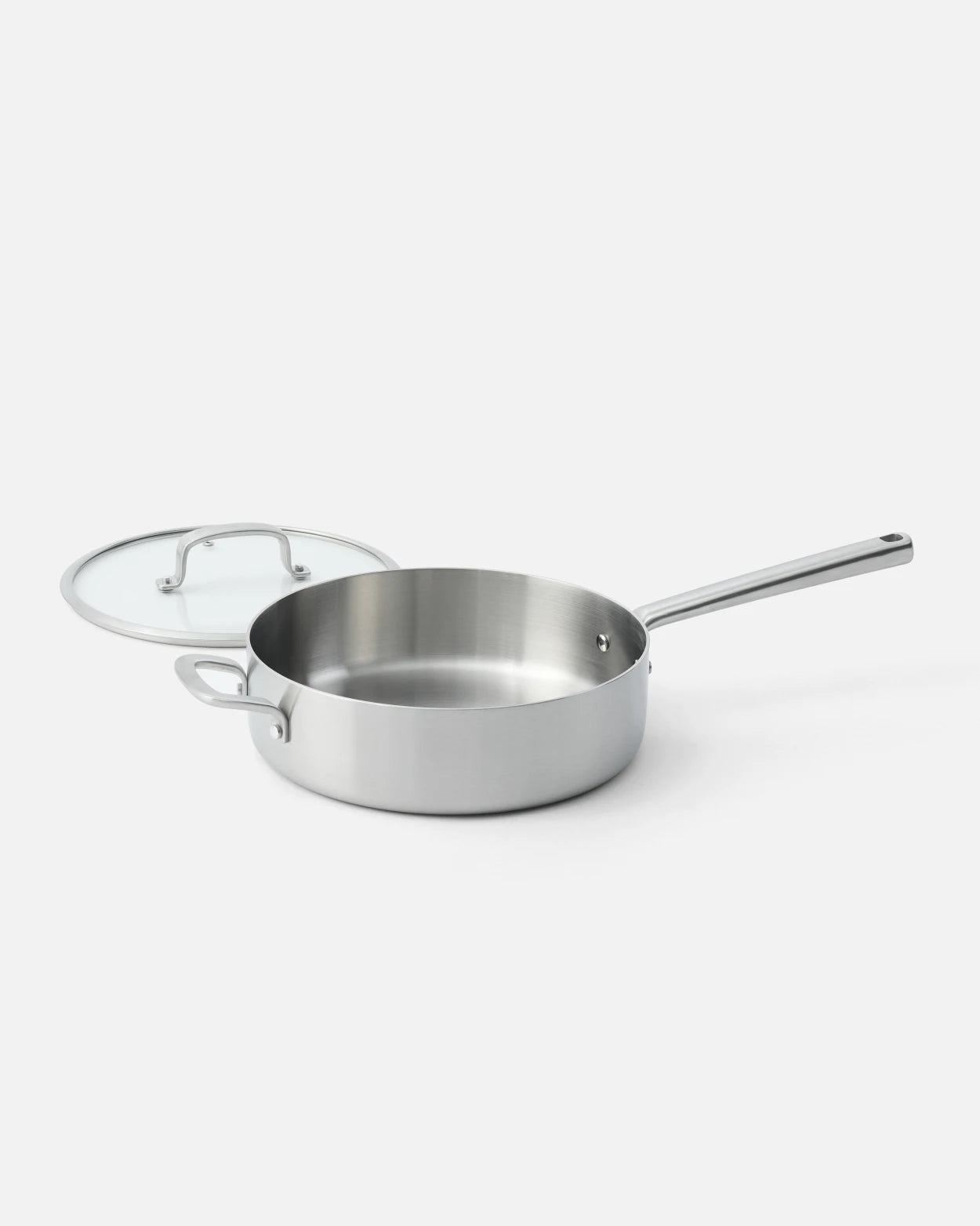 MAKO 5-Ply Stainless Steel Saute Pan CookDineHost 5-Ply cookware