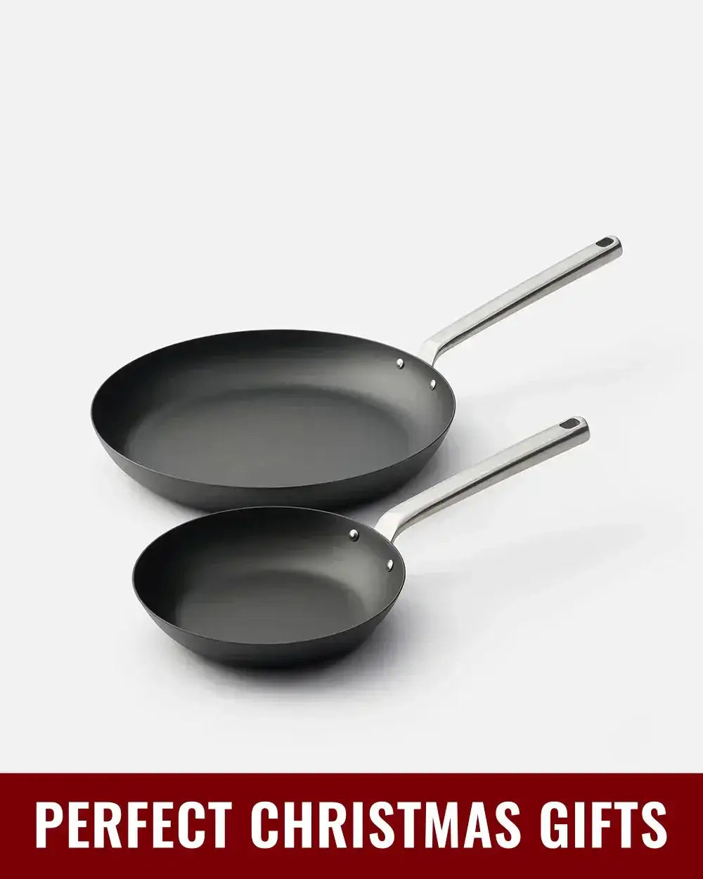 MAKO Black Steel 20cm & 31cm Frying Pan Duo CookDineHost