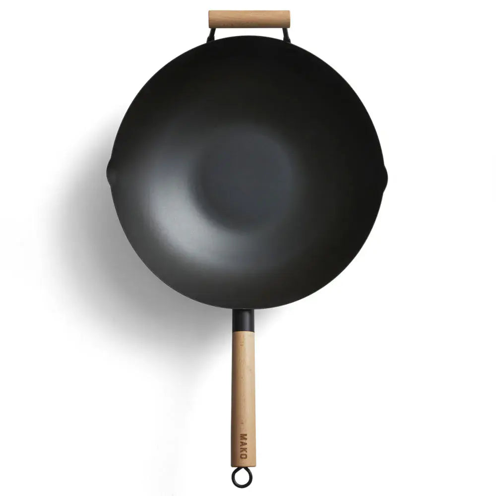 Mako Black Steel 14 Wok