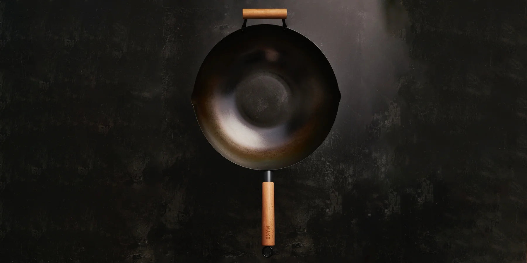 After Compare Image: Mako Wok Kit has natural patina