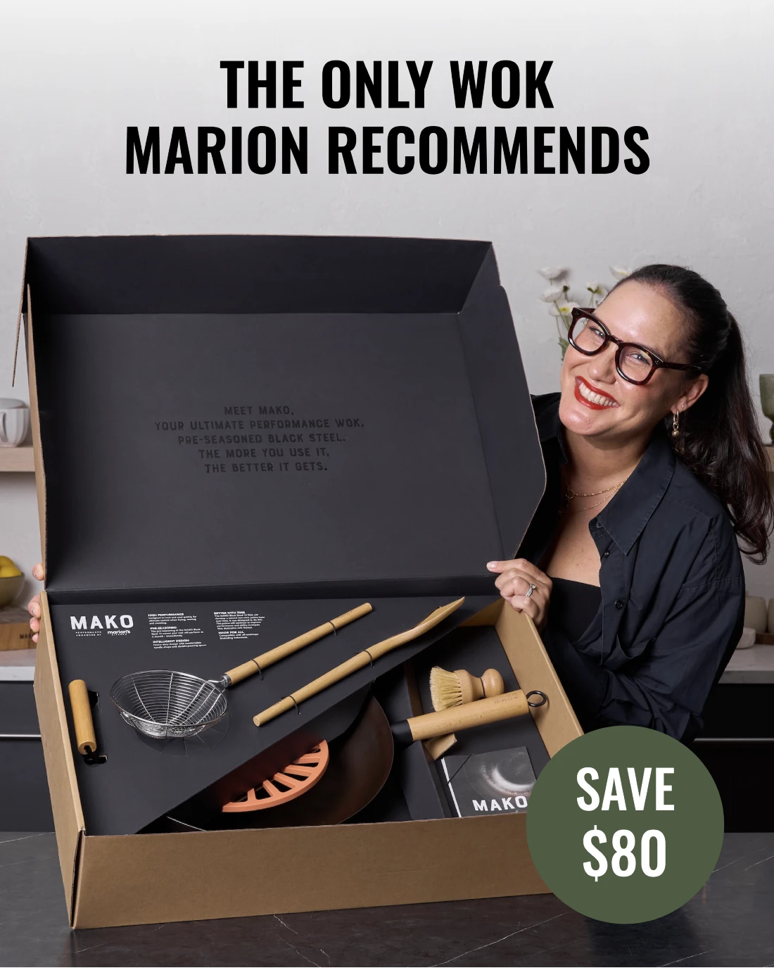 MAKO Wok Kit CookDineHost