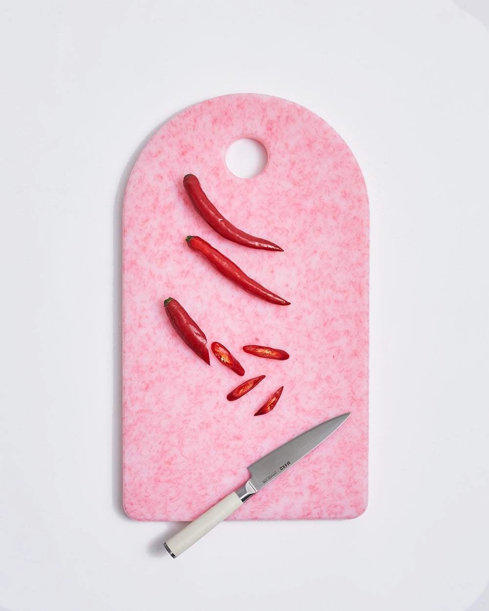 Sasni Fairy Floss Pink Recycled Chopping Board CookDineHost