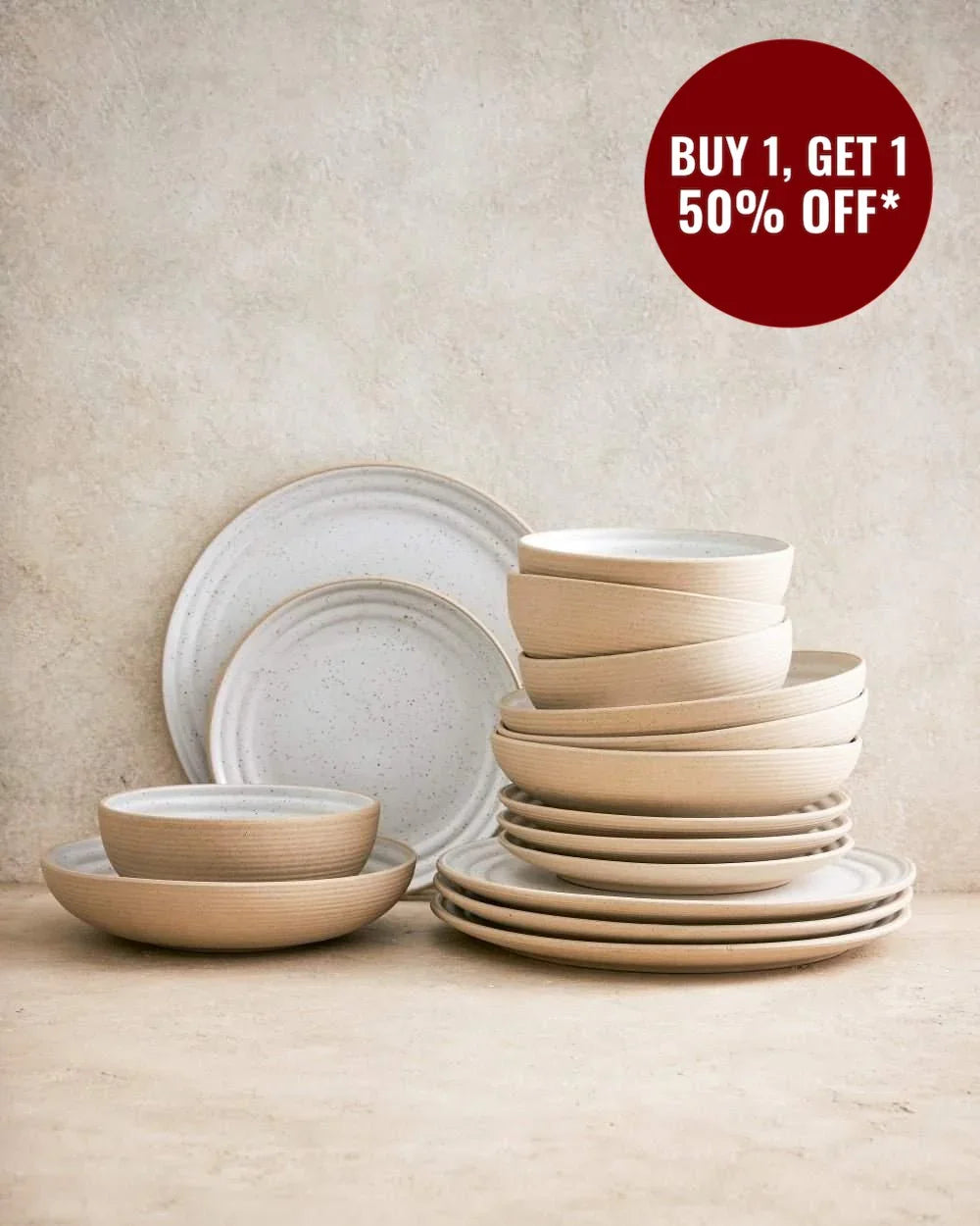 Anaya Pasta Lovers' Dinnerware Set (16 Piece)