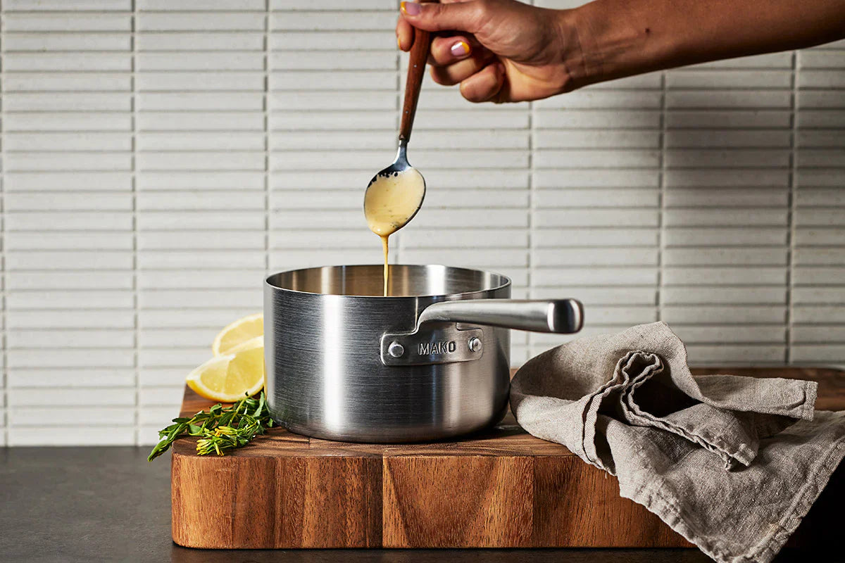 MAKO Genius 5-Ply Saucepan with Lid