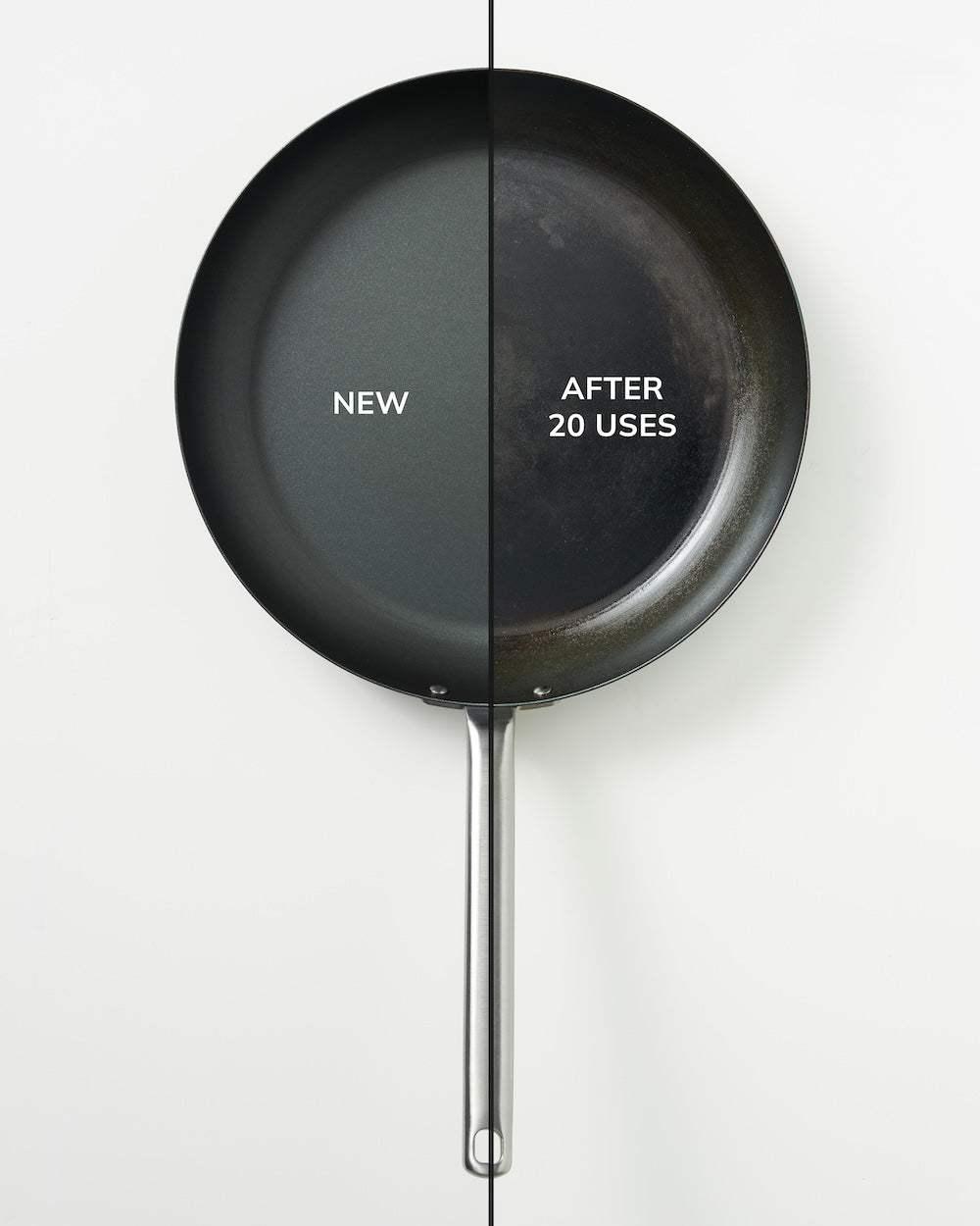 MAKO Black Steel & Genius 5-Ply Set (6-piece) Frying Pan by MAKO - only available at CookDineHost