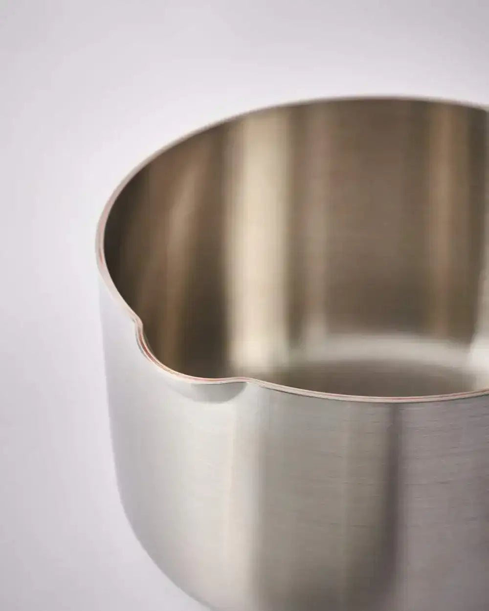 Close-up of MAKO stainless steel saucepan from CookDineHost by Marion Grasby