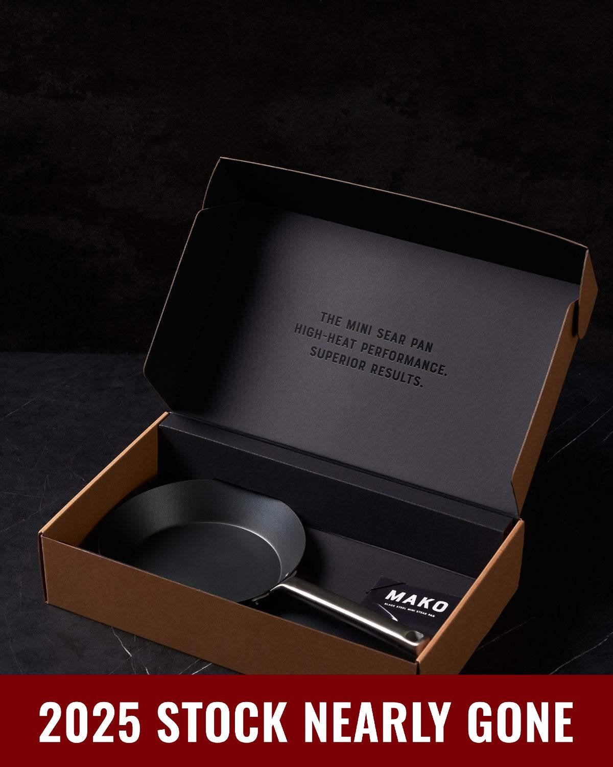 MAKO Black Steel Mini Sear Pan