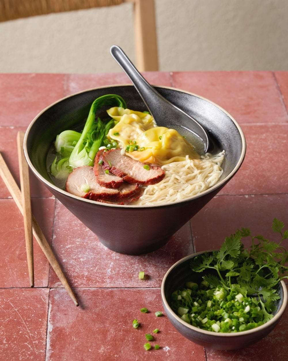 Wok Companion Cookbook & Noodle Bowl Set Cookbooks by Marion Grasby - only available at CookDineHost
