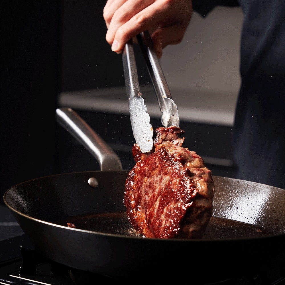 MAKO - Black Steel Steak Pan