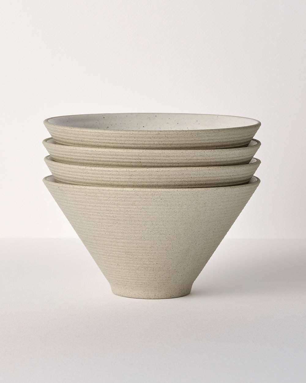 Anaya Noodle Bowl Set of 4 - Deal of the Month Noodle Bowl Set of 4 by Asoke - only available at CookDineHost