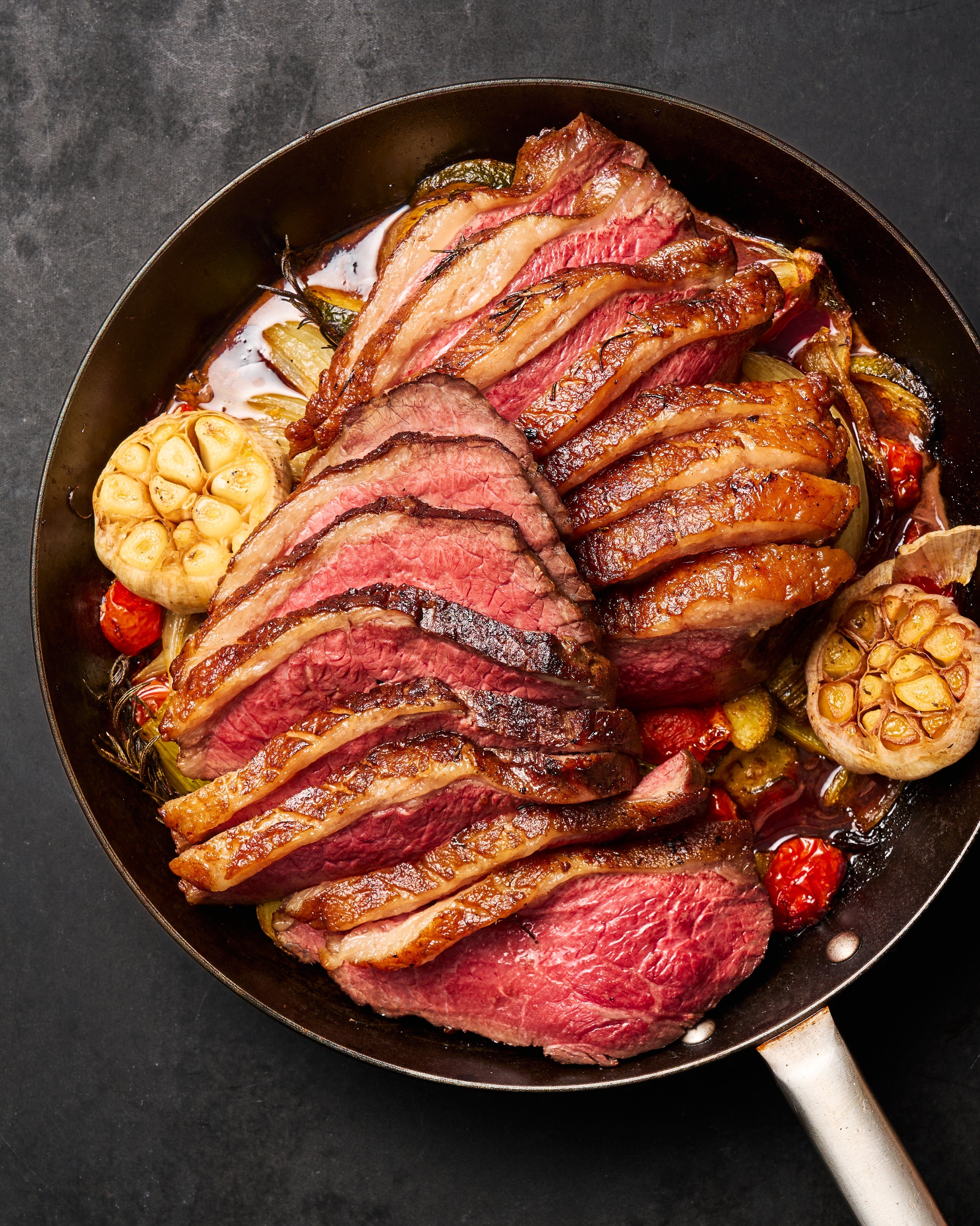 Roast Beef with Rosemary and Roasted Vegetables