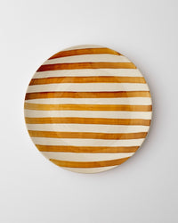 Stripe Large Plate Set of 2 - Terracotta