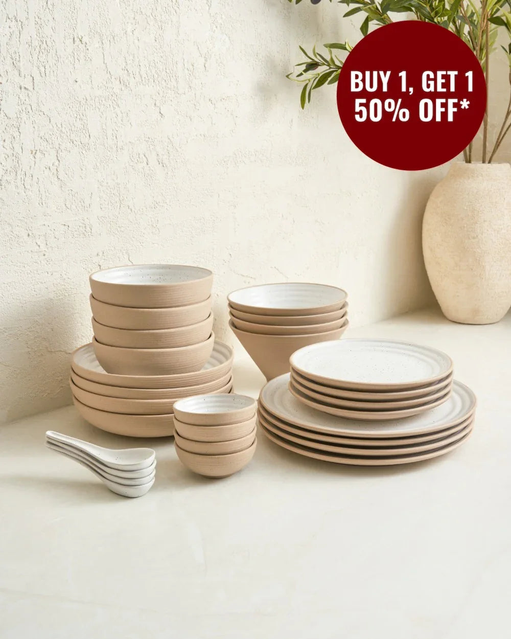 Anaya Complete Dinnerware Set (28 Piece)