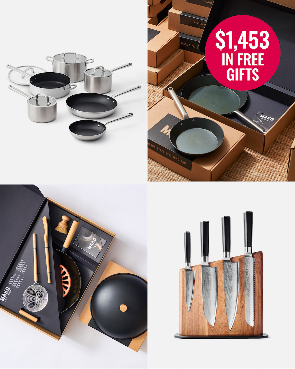 MAKO Cookware Mega Set
