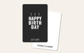 Birthday Black