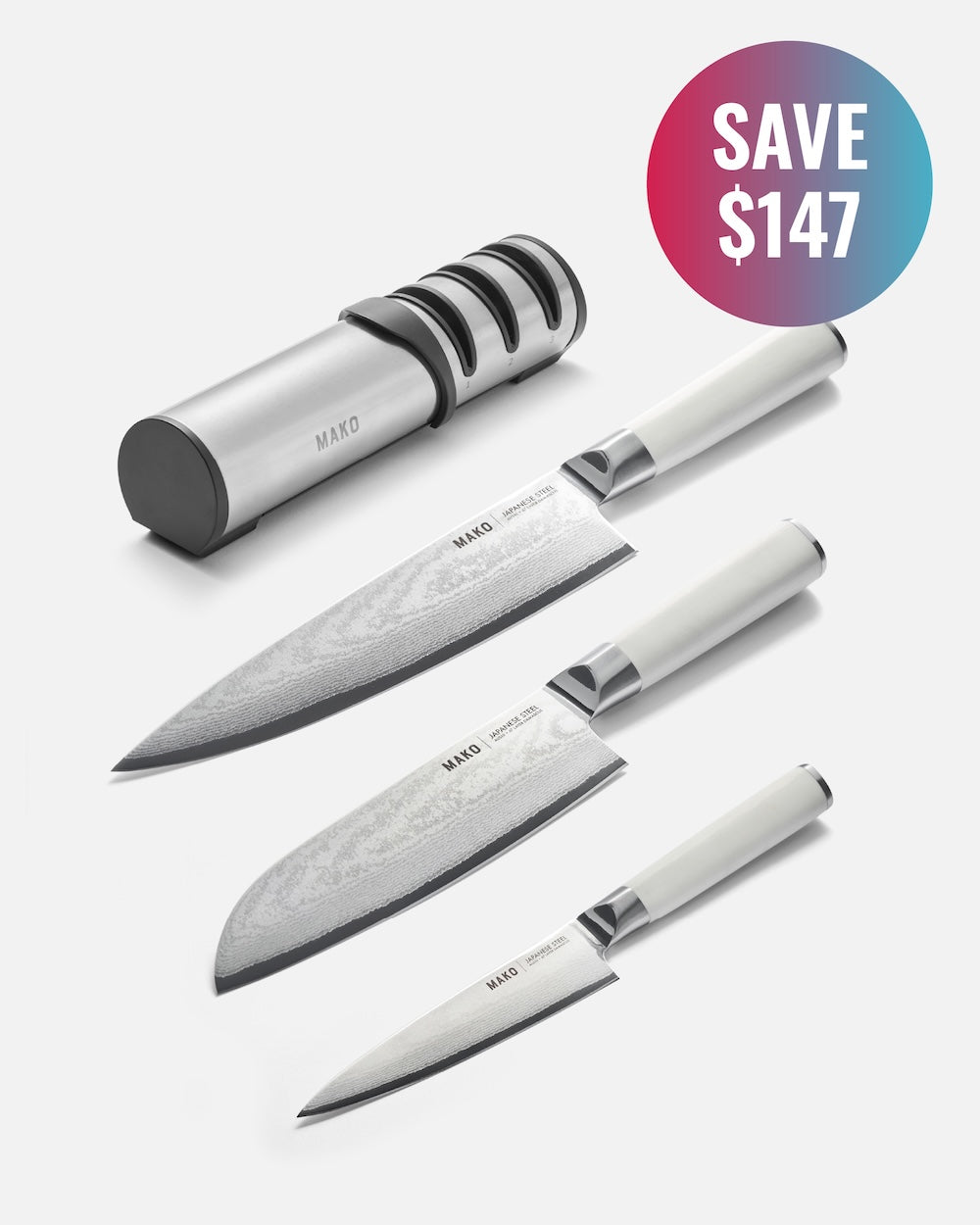 MAKO - Japanese Steel Knife Set