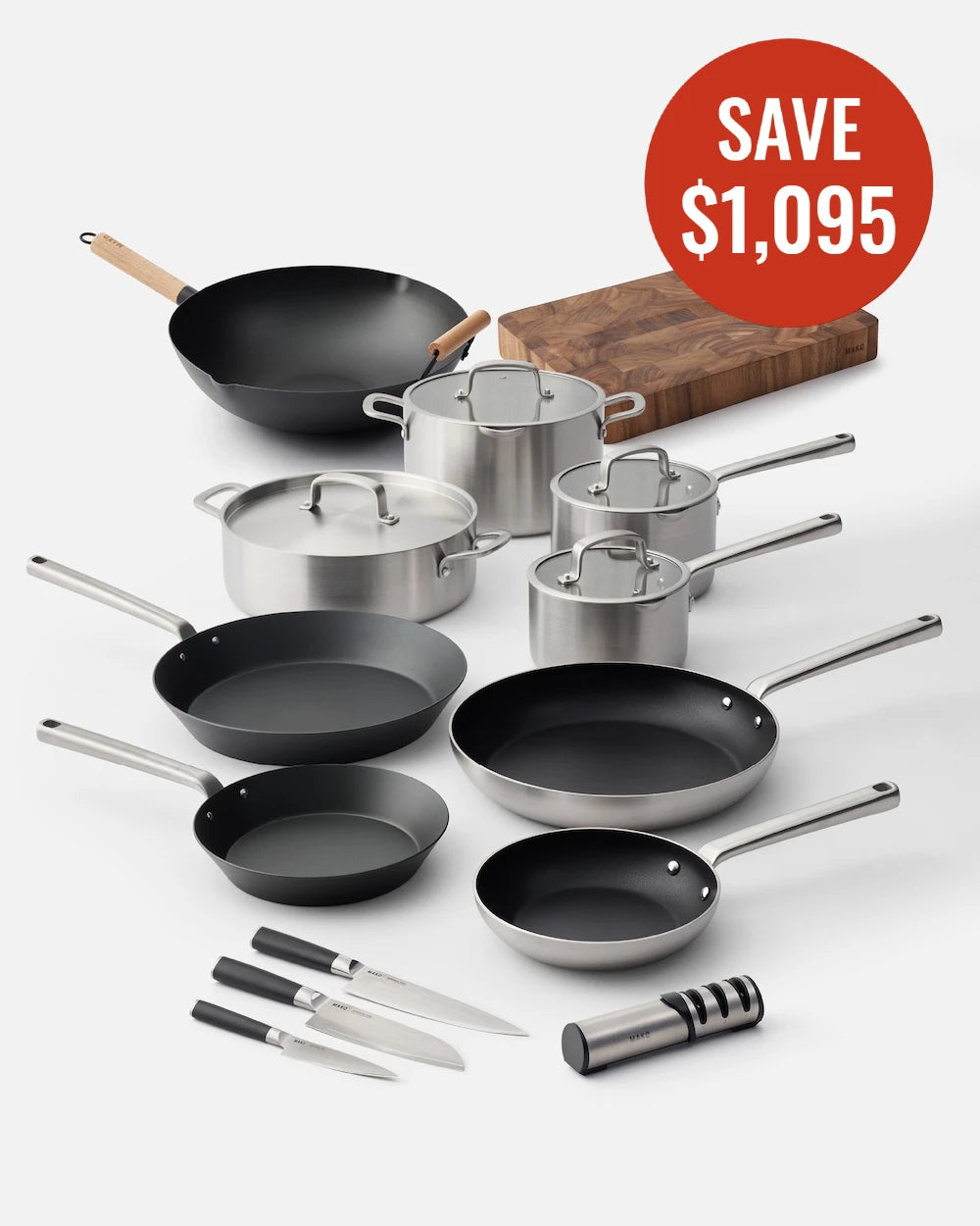 MAKO Ultimate Kitchen Upgrade Set (14 Piece) CookDineHost