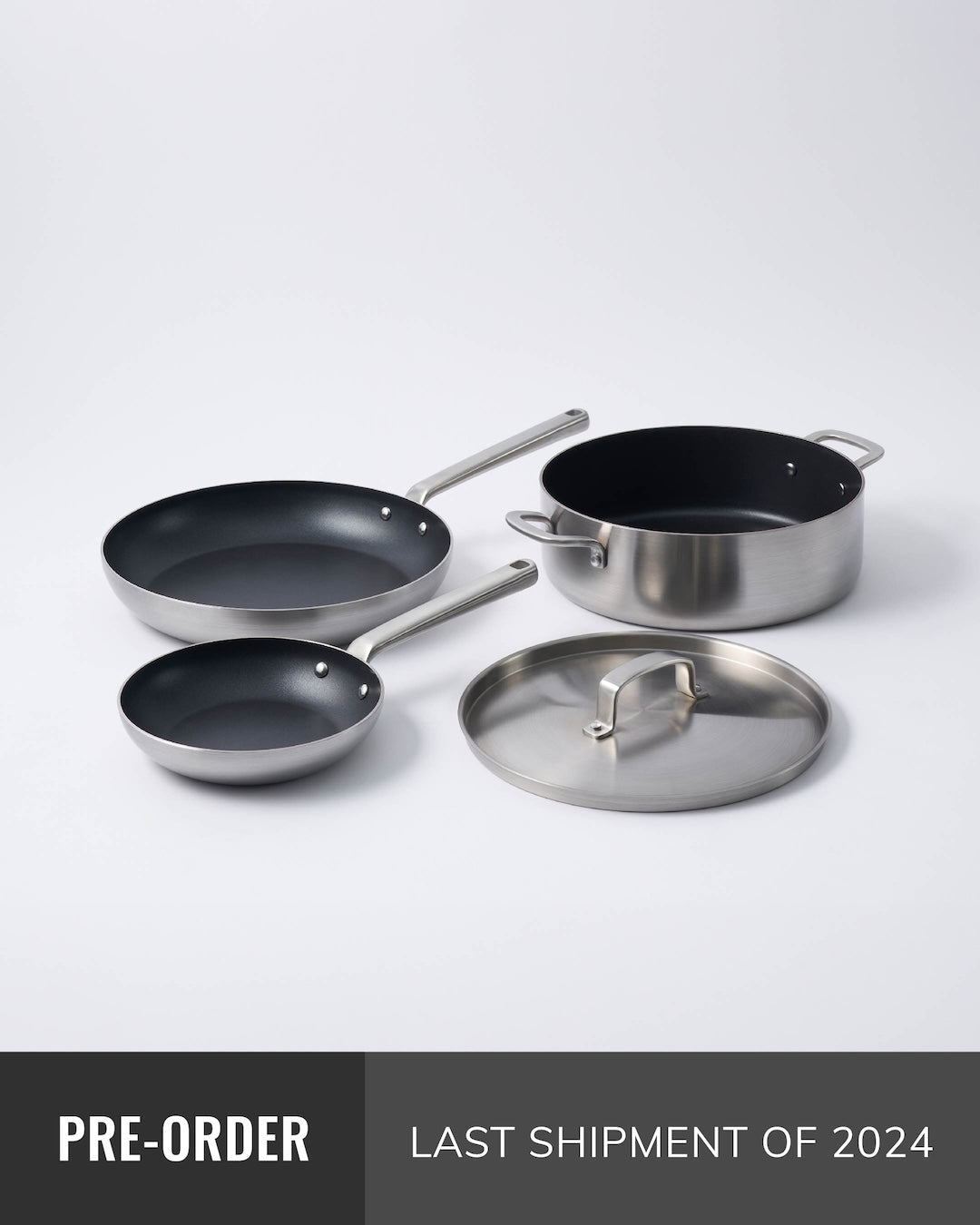 MAKO Genius 5-Ply Non-Stick Set (3-piece)